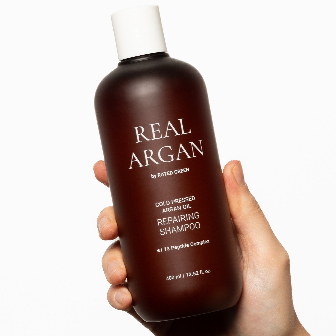 Rated Green, Real Argan Repairing Shampoo, șampon reparător cu argan, 400 ml - 2 | YEO