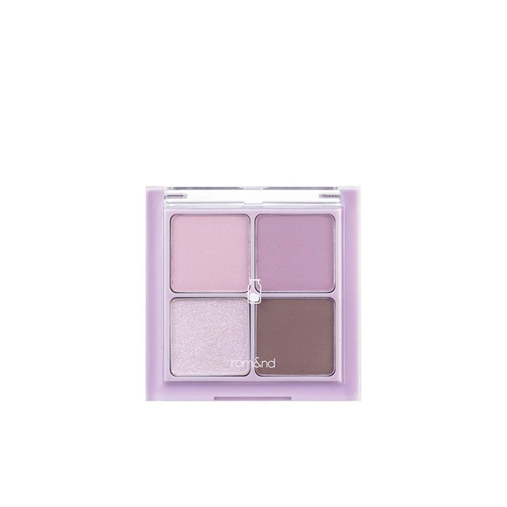Rom&nd, Better Than Eyes Milk Edition - Eye Shadow Palette - W01 Dry Lavender, fard de pleoape , 6.5 g