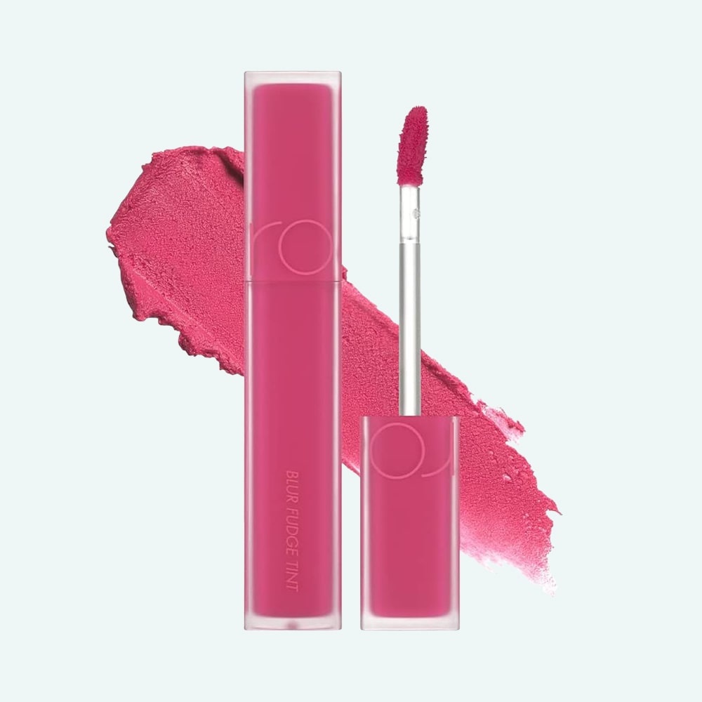 Rom&nd, Blur Fudge Tint - Smoothing Lip Tint - 05 Bibi Candy , ruj lichid de buze cu un finisaj mat, 5 g - 1 | YEO
