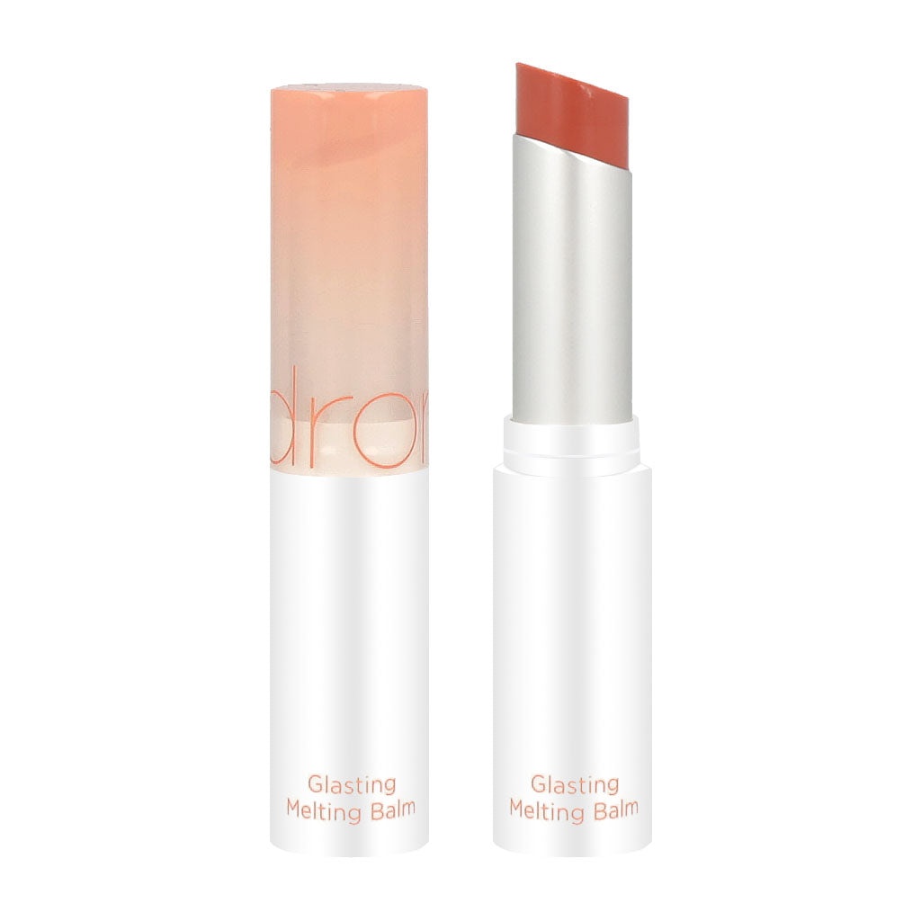 Rom&nd, Glasting Melting Balm - Glossy Lip Balm - 01 Coco Nude, balsam de buze hidratant cu luciu, 3.5 g