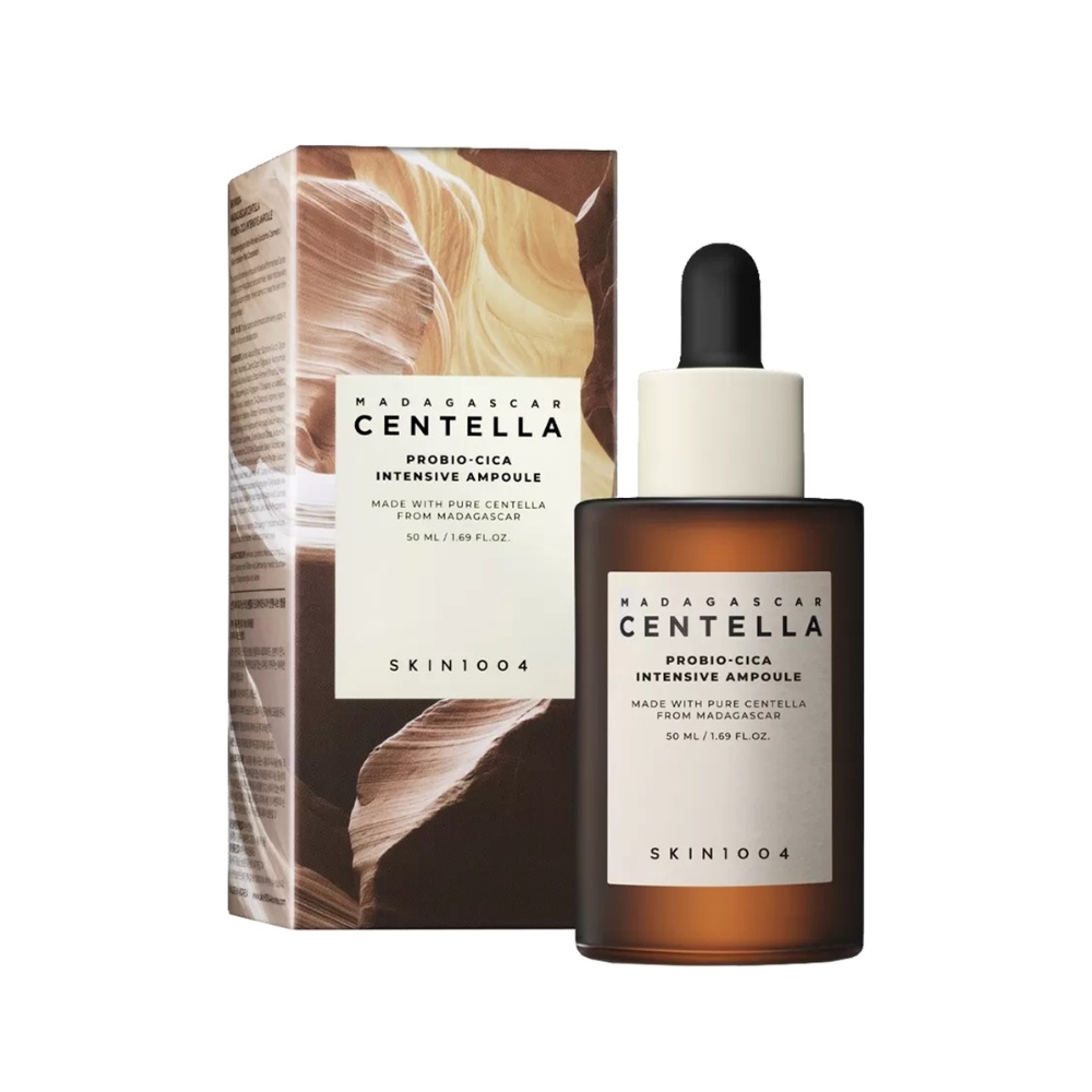 Skin1004, Madagascar Centella Probio-Cica Intensive Ampoule, ser calmant pentru față, 50 ml - 2 | YEO