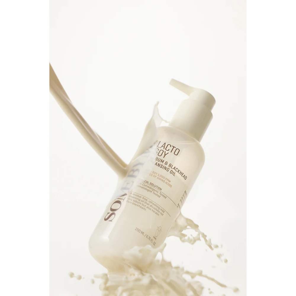 SOMEBYMI, Lactosoy Sebum & Blackhead Cleaning Oil, ulei de curățare, 200 ml