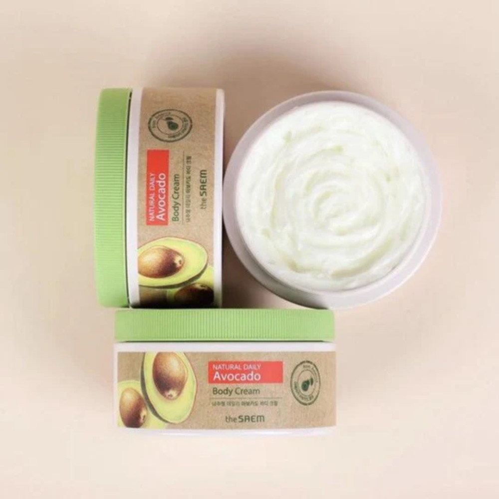 THE SAEM, Care Natural Daily Avocado Body Cream, cremă de corp zilnică cu avocado, 300 ml - 1 | YEO