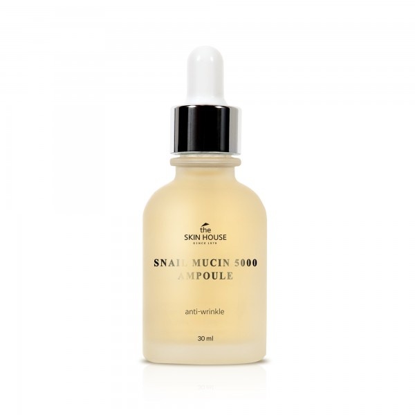 THE SKIN HOUSE, Snail Mucin 5000 Ampoule, ser cu extract de melc , 30 ml
