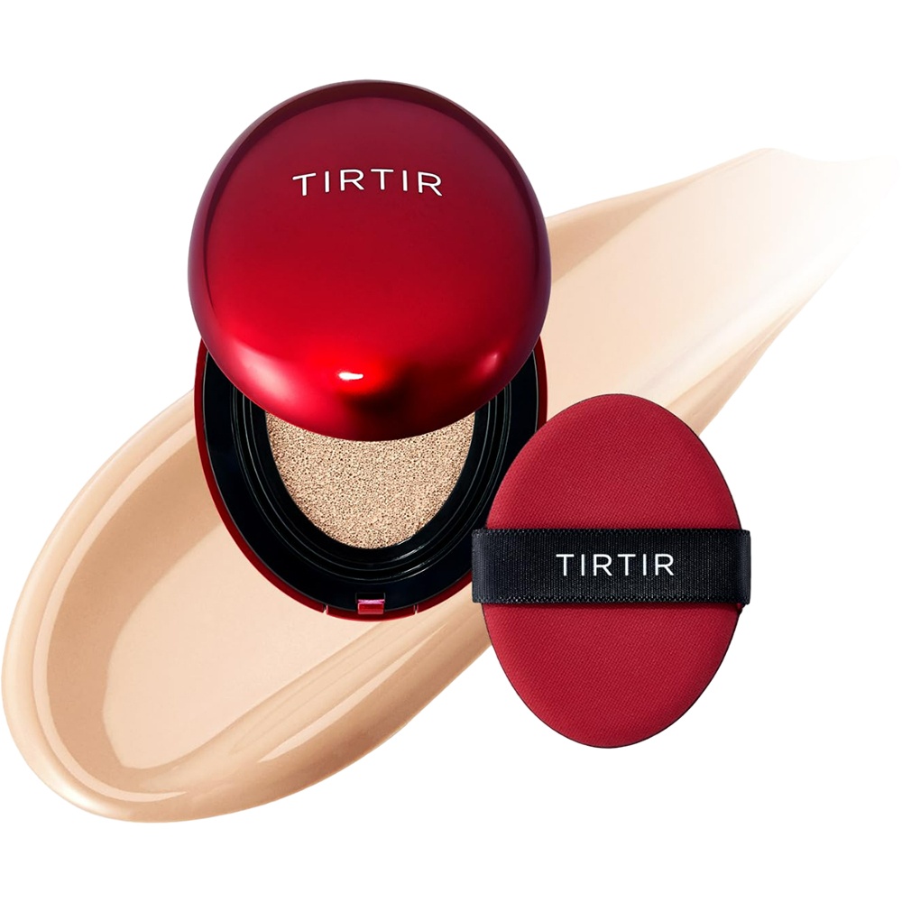 TIRTIR, Mask Fit Red Mini Cushion SPF 40, 21C Cool Ivory, fond de ten, 4.5 g - 1 | YEO