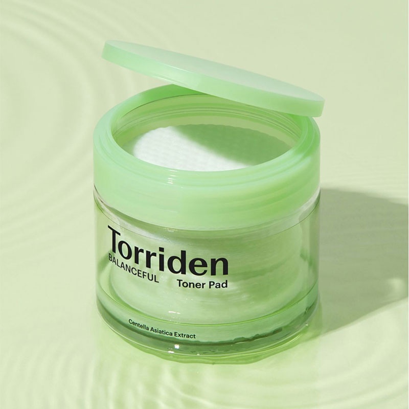 Torriden, Balanceful Cica Toner Pad, dischete tonifiante, 60 buc