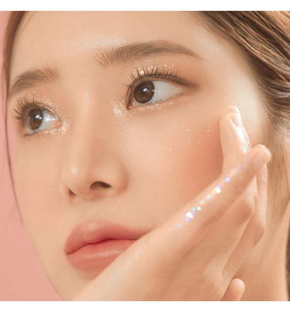 Unleashia, Glitterpedia Eye Palett, N3 ALL OF CORALPINK, paletă pentru ochi, 6,2 g - 2 | YEO