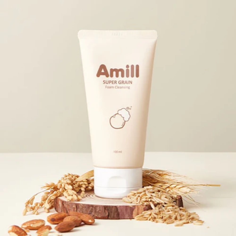 AMILL, Super Grain Foam Cleansing, spumă pentru curățare , 100 ml - 2 | YEO