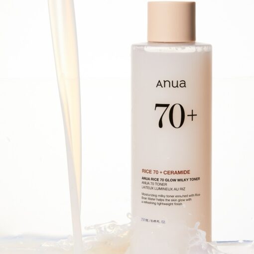 ANUA, Rice 70 Glow Milky Toner, toner laptos, 250 ml - 1 | YEO