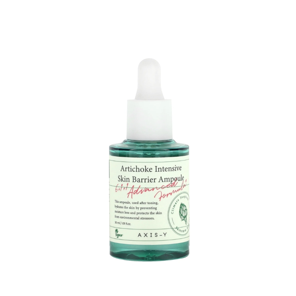 AXIS-Y, Artichoke Intensive Skin Barrier Ampoule, ser pentru față cu anghinare., 30 ml