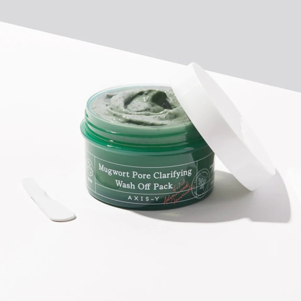 AXIS-Y, Mugwort Pore Clarifying Wash Off Pack, mască pentru curățarea porilor , 100 ml - 1 | YEO