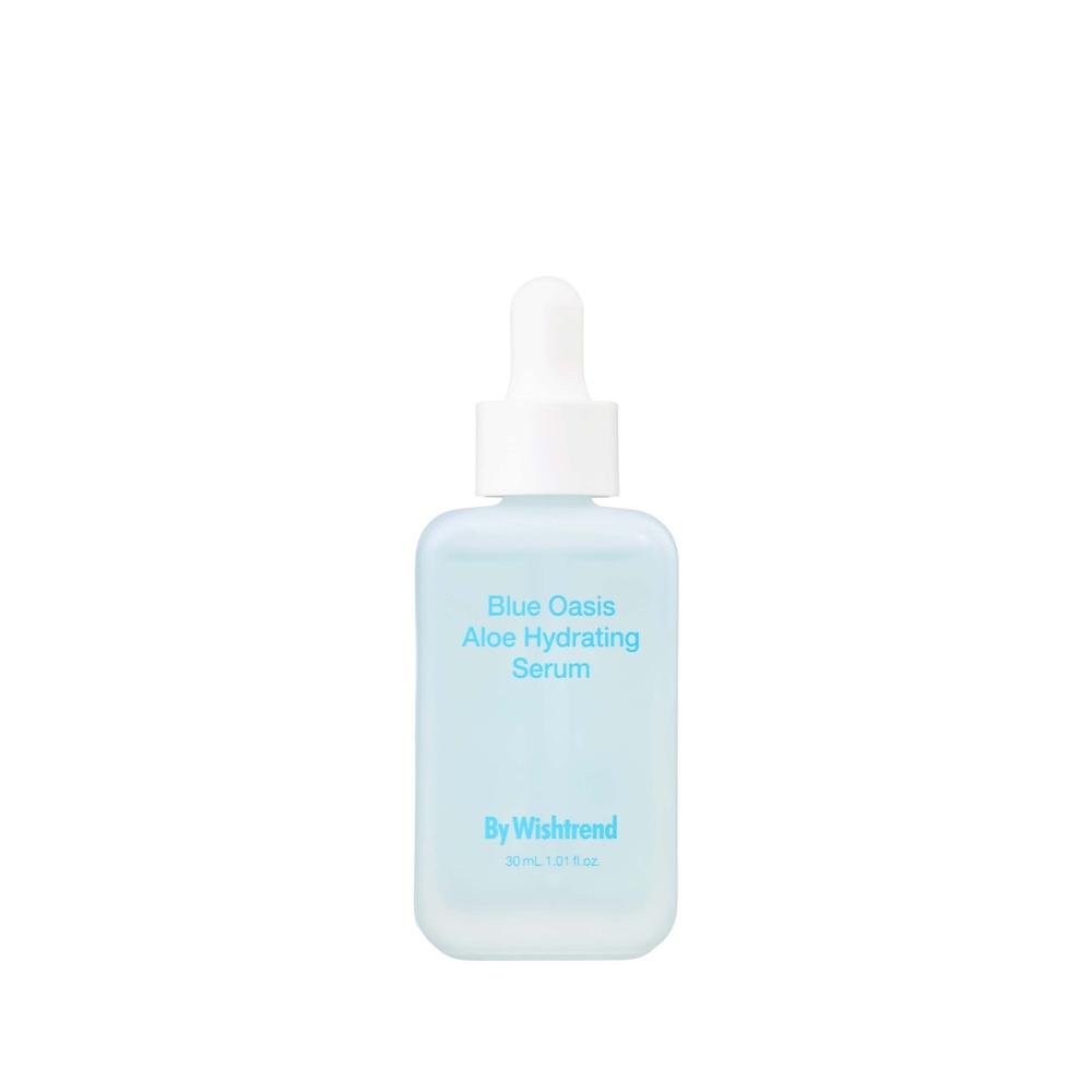 By Wishtrend, Blue Oasis Aloe Hydrating Serum, ser hidratant, 30 ml