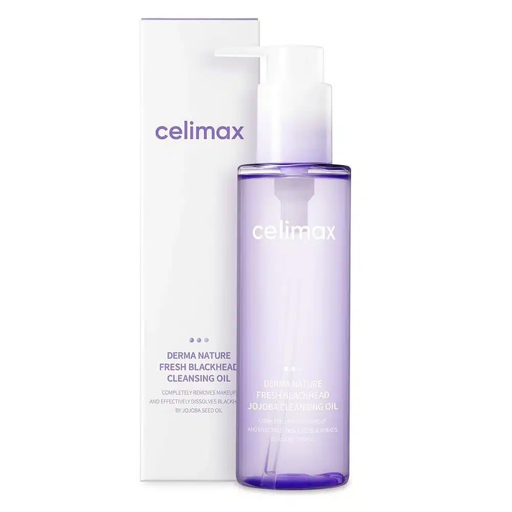 Celimax, Derma Fresh Blackhead Jojoba Cleansing Oil , ulei de curățarea punctelor negre cu ulei de jojoba , 20 ml