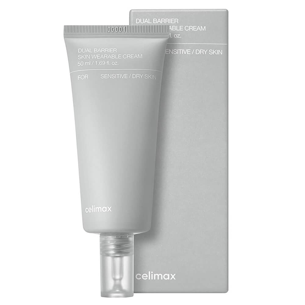 Celimax, Dual Barrier Skin Wearable Cream - Lightweight Face Cream with Ceramides , cremă de față ușoară cu ceramide, 50 ml