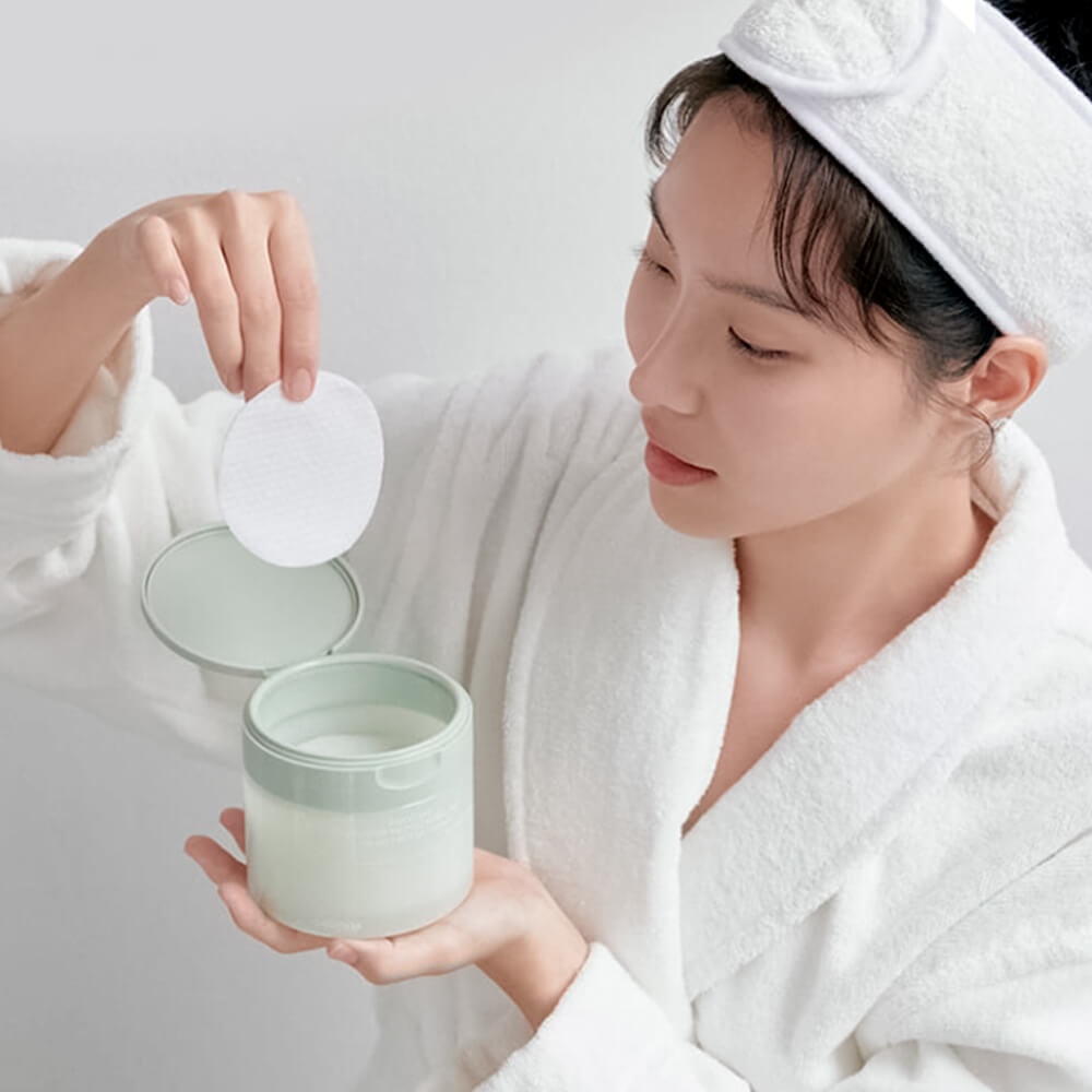 Celimax, Ji.Woo.Gae One Step Mild Cleansing Pad - Facial Cleansing Pads , tampoane de curățare blândă a feței , 60 buc