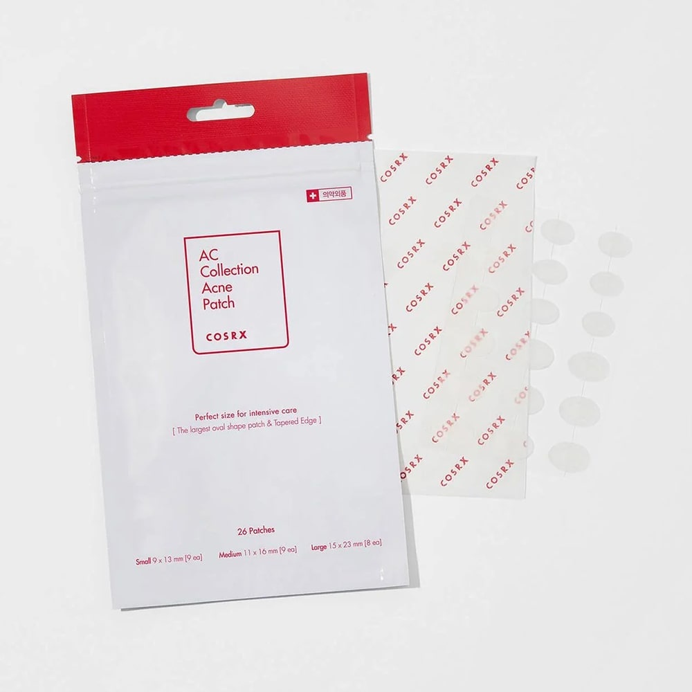 COSRX, AC Collection Acne Patch, colecție AC plasturi pentru coșuri, 26 buc - 1 | YEO