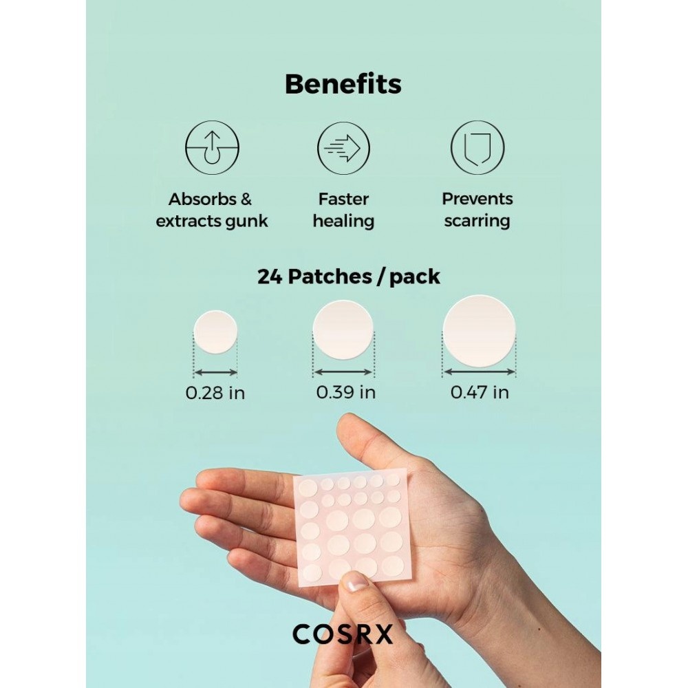 COSRX, Master Patch Original Fit, plasturi de cosuri, 24 buc - 2 | YEO