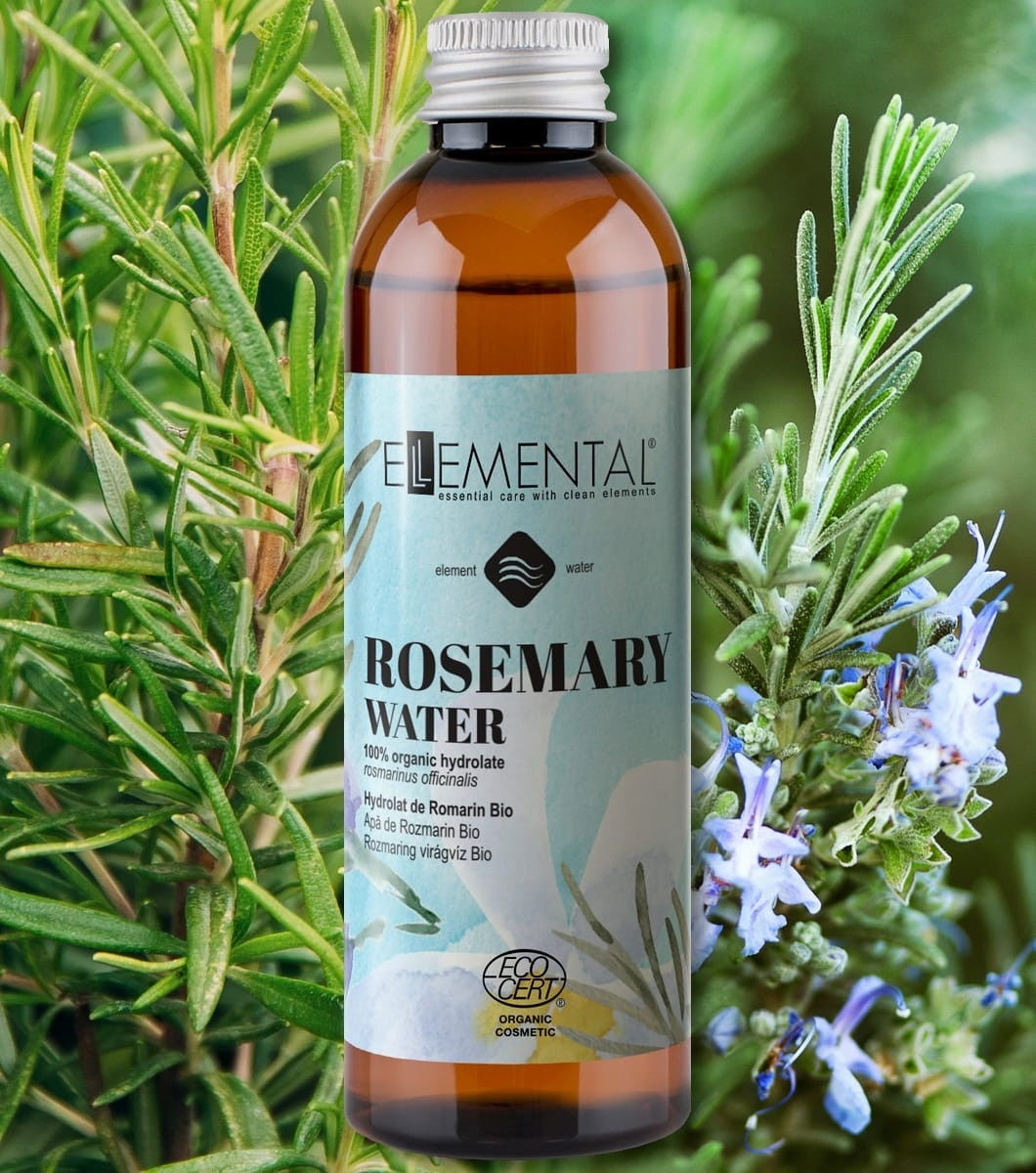 Ellemental, Apă de Rozmarin Bio, 100 ml - 1 | YEO