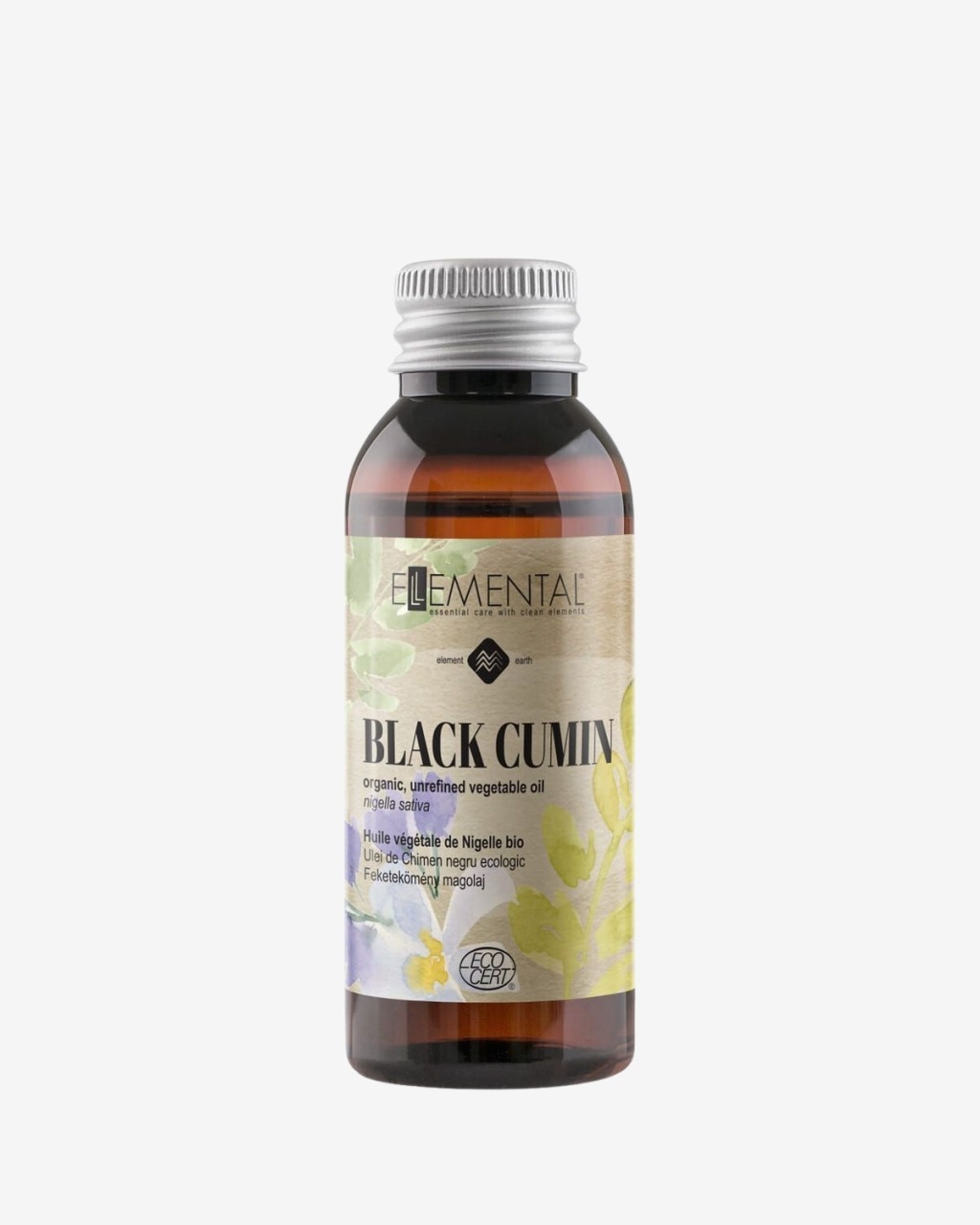 Ellemental, Ulei de Chimen negru Bio, 50 ml