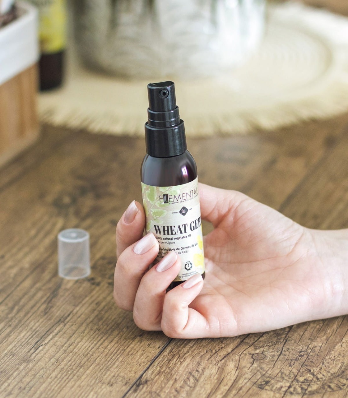 Ellemental, Ulei de Germeni de Grâu, 50 ml - 3 | YEO