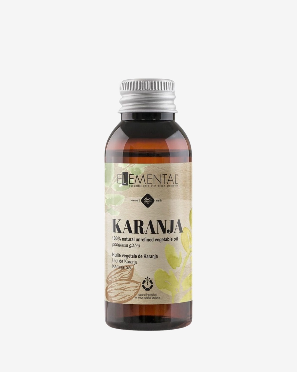 Ellemental, Ulei de Karanja, 50 ml