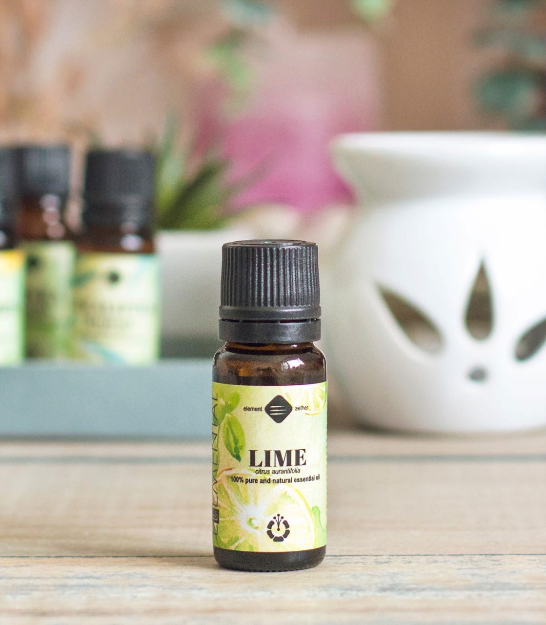 Ellemental, Ulei esențial de Lămâie verde, 10 ml - 3 | YEO