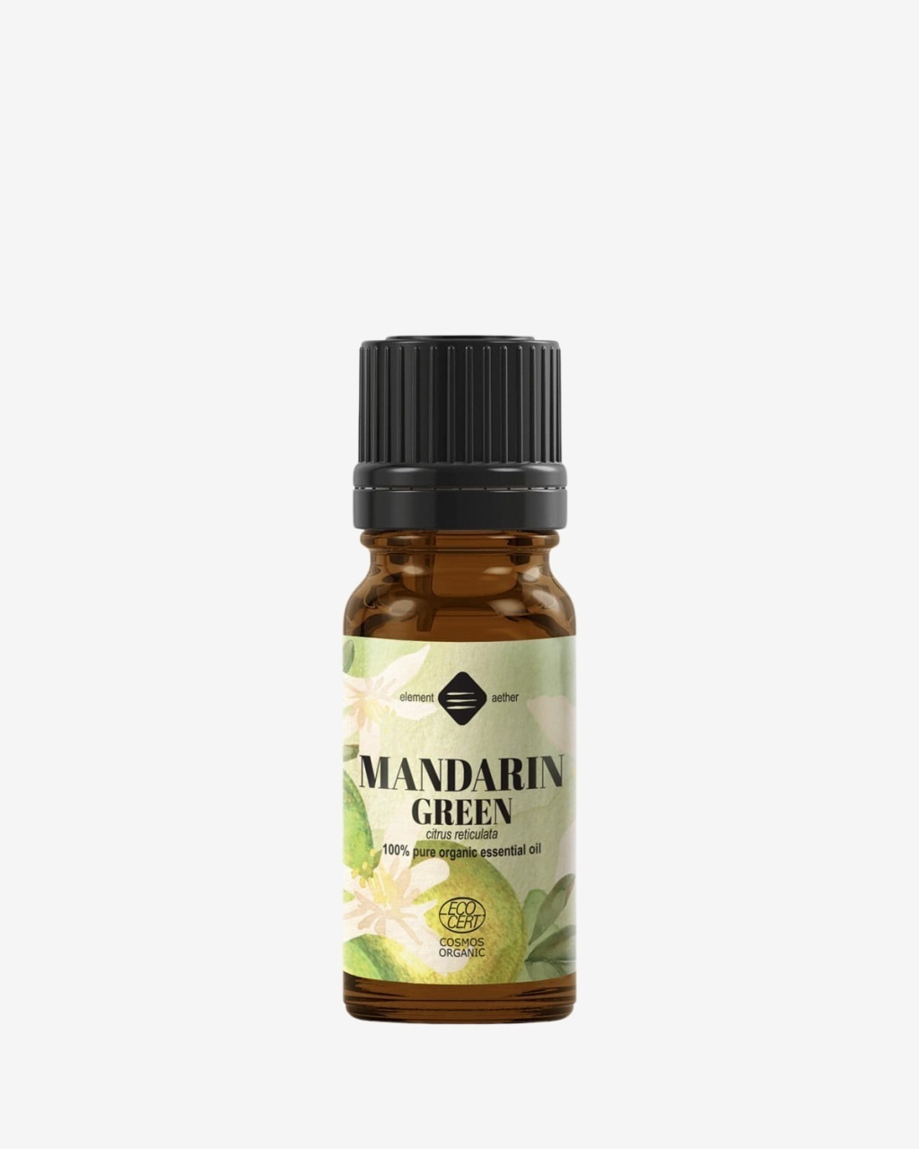 Ellemental, Ulei esențial de Mandarină verde Bio, 10 ml