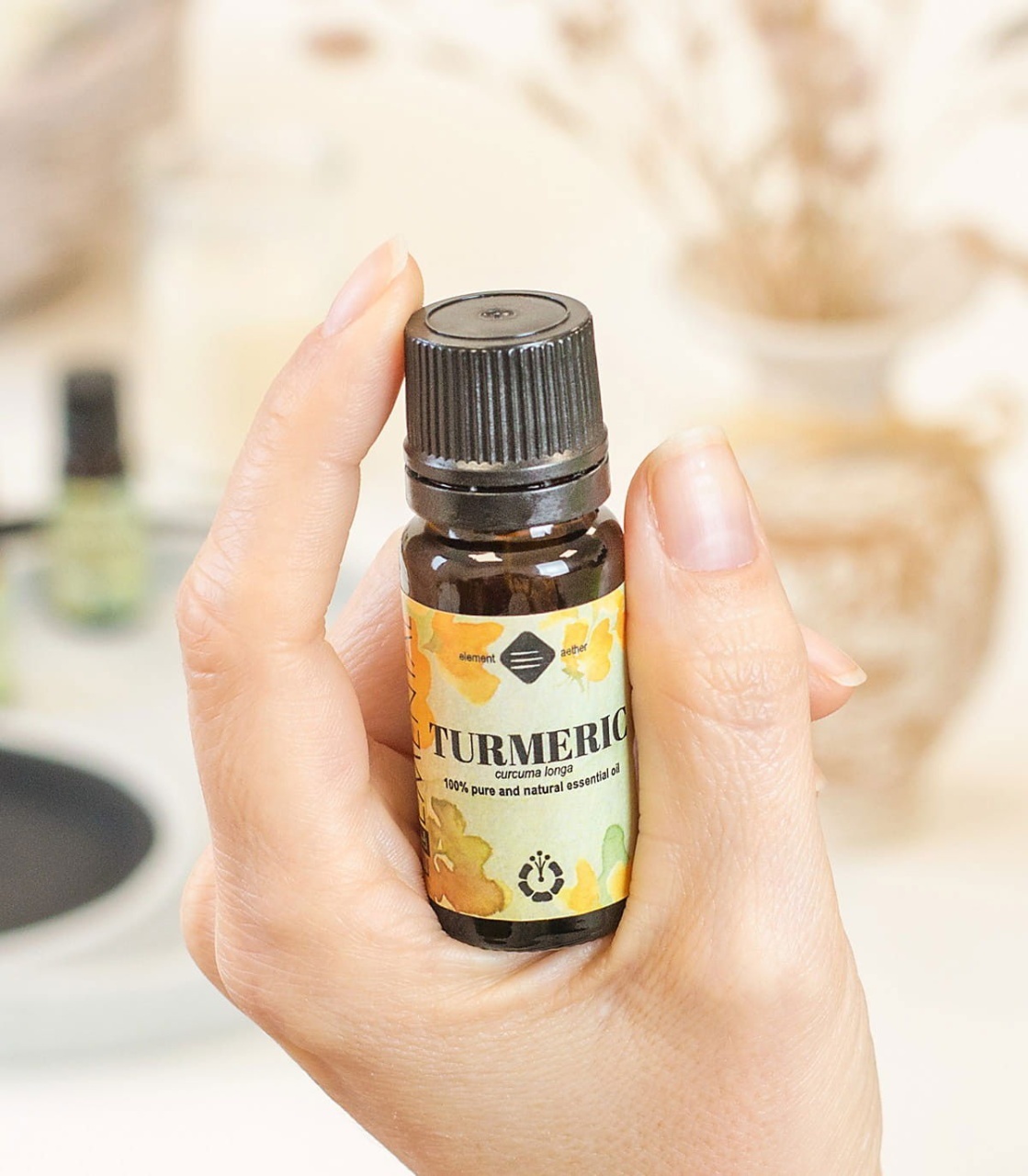 Ellemental, Ulei esențial de Turmeric, 10 ml - 2 | YEO