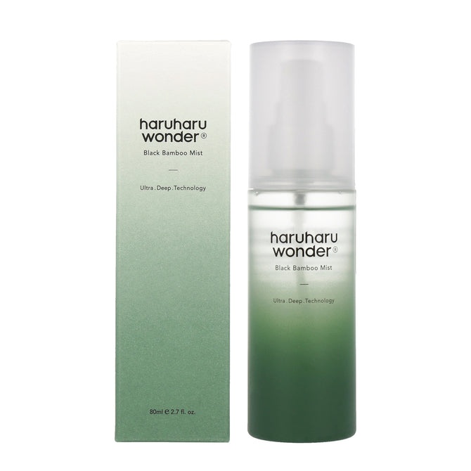 Haruharu Wonder, Black Bamboo Mist, spray tip mist, 80 ml - 1 | YEO