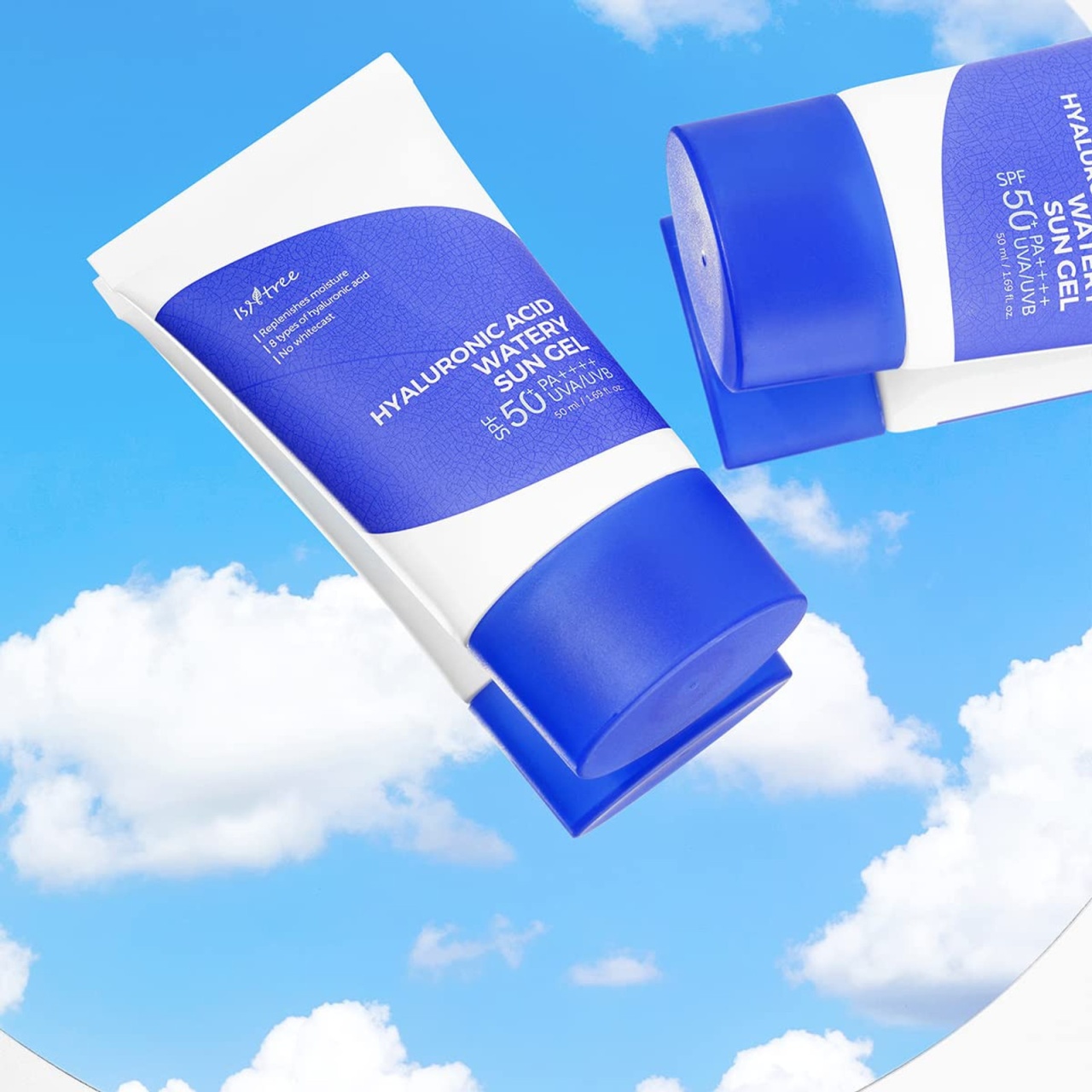 ISNTREE, Hyaluronic Acid Watery Sun Gel, gel cu protecție solară, 100 ml - 2 | YEO