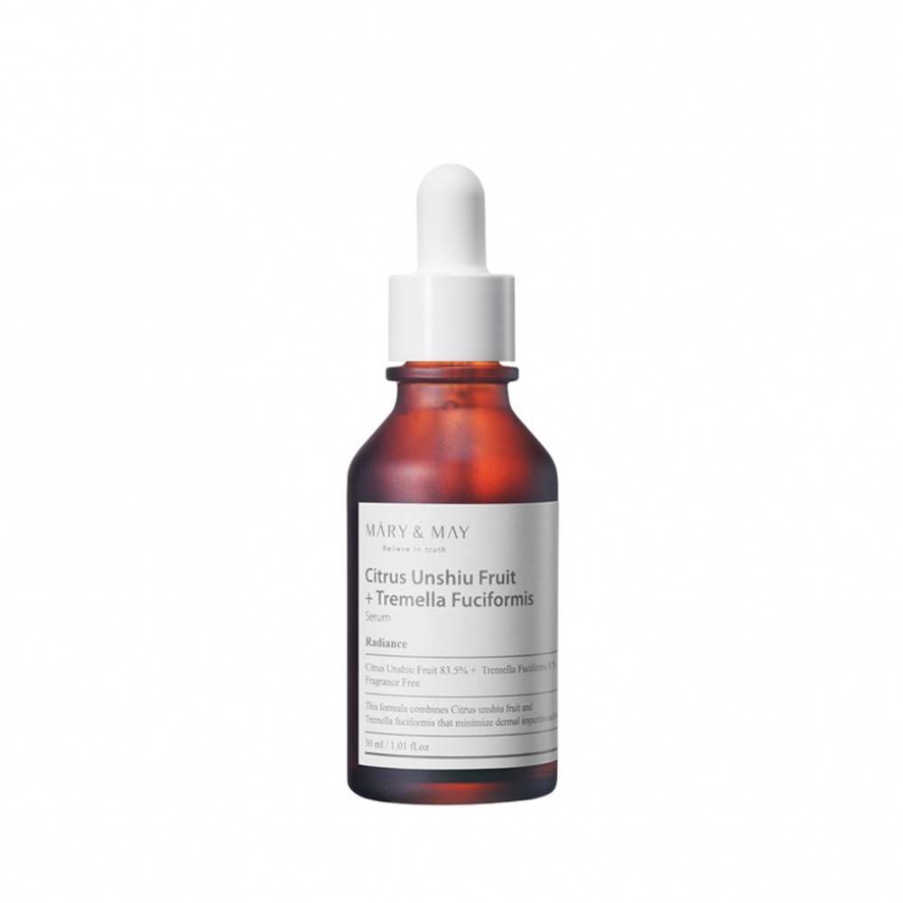 Mary&May, Citrus Unshiu + Tremella Fuciformis Serum, ser cu absorbtie rapida, 30 ml
