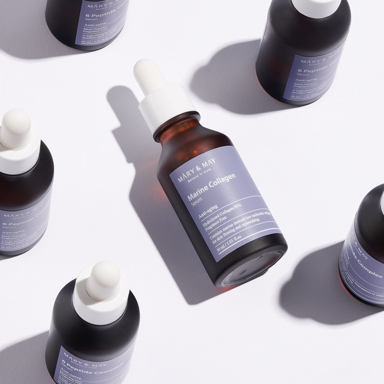 Mary&May, Serum with marine collagen, ser cu colagen, 30 ml - 1 | YEO