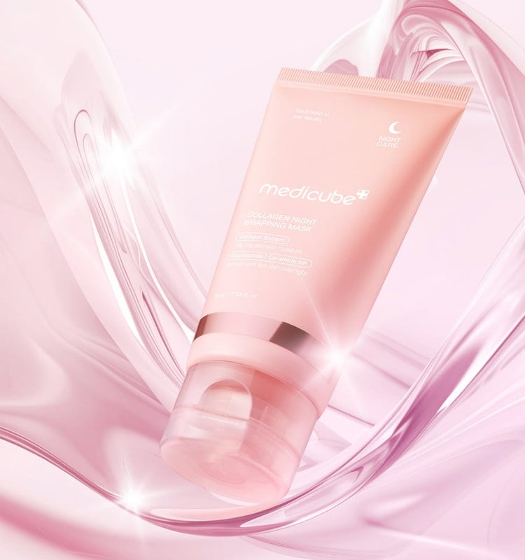 Medicube, Collagen Night Wrapping Mask, mască de îngrijire de noapte cu colagen, 75 ml - 1 | YEO