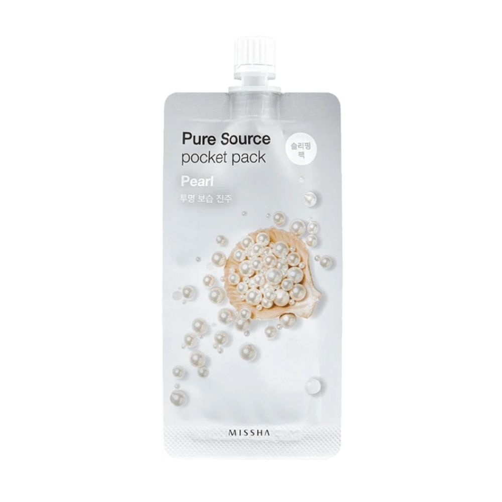 MISSHA, Pure Source Pocket Pack (Pearl), pachet de buzunar cu extract de perle, 10 ml