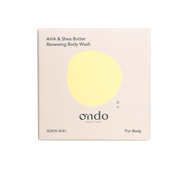 Ondo Beauty 36.5, Aha & Shea Butter Renewing Body Wash , gel de duș revitalizant cu aha și unt de shea, 70 g - 2 | YEO