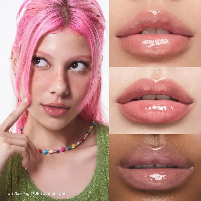 PERIPERA, Ink Glasting Lip Gloss 08 Love Of Fate, luciu de buze, 4.5 ml - 2 | YEO