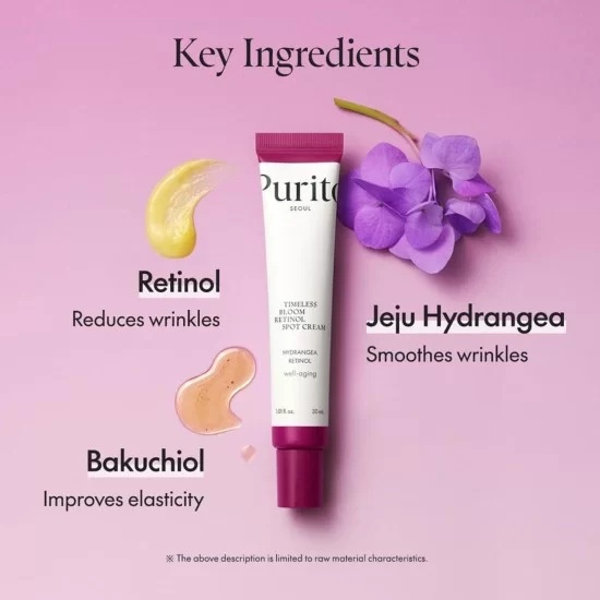 PURITO SEOUL, Timeless Bloom Retinol Spot Cream, crema cu retinol, 20 ml - 2 | YEO