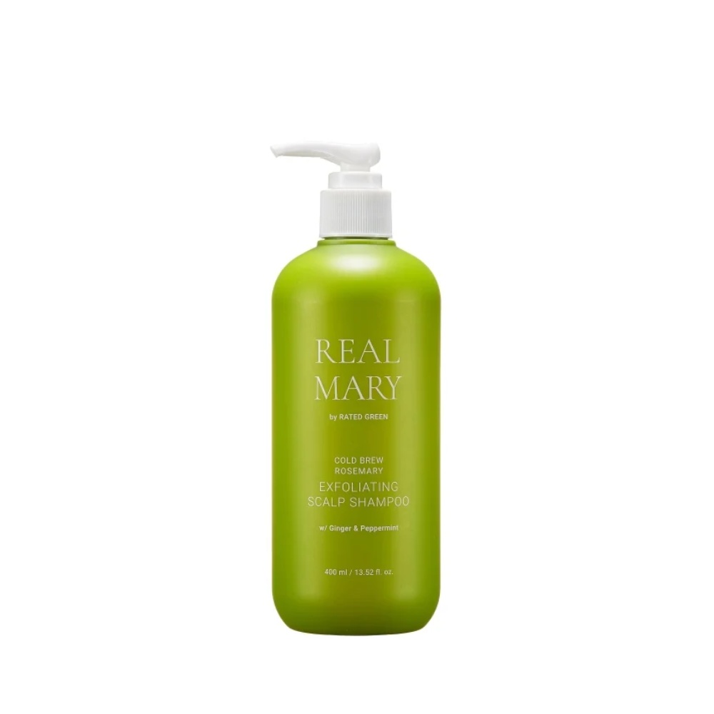 Rated Green, Real Mary Exfoliating Scalp Shampoo, șampon exfoliant pentru scalp, 400 ml