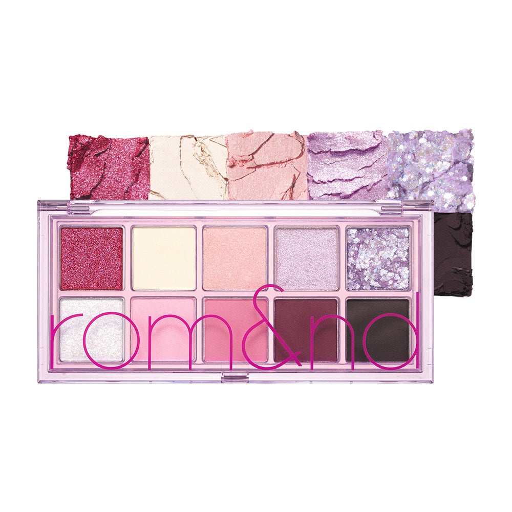 Rom&nd, Better Than Palette Energetic Series - Eye Shadow Palette - 07 Berry Fuchsia Garden , fard de pleoape , 7.5 g
