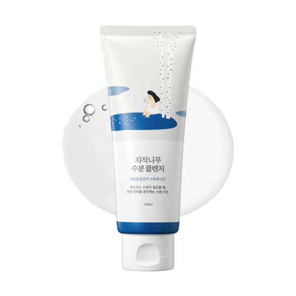 Round Lab, Birch Juice Moisturizing Cleanser, spumă de curățare, 150 ml