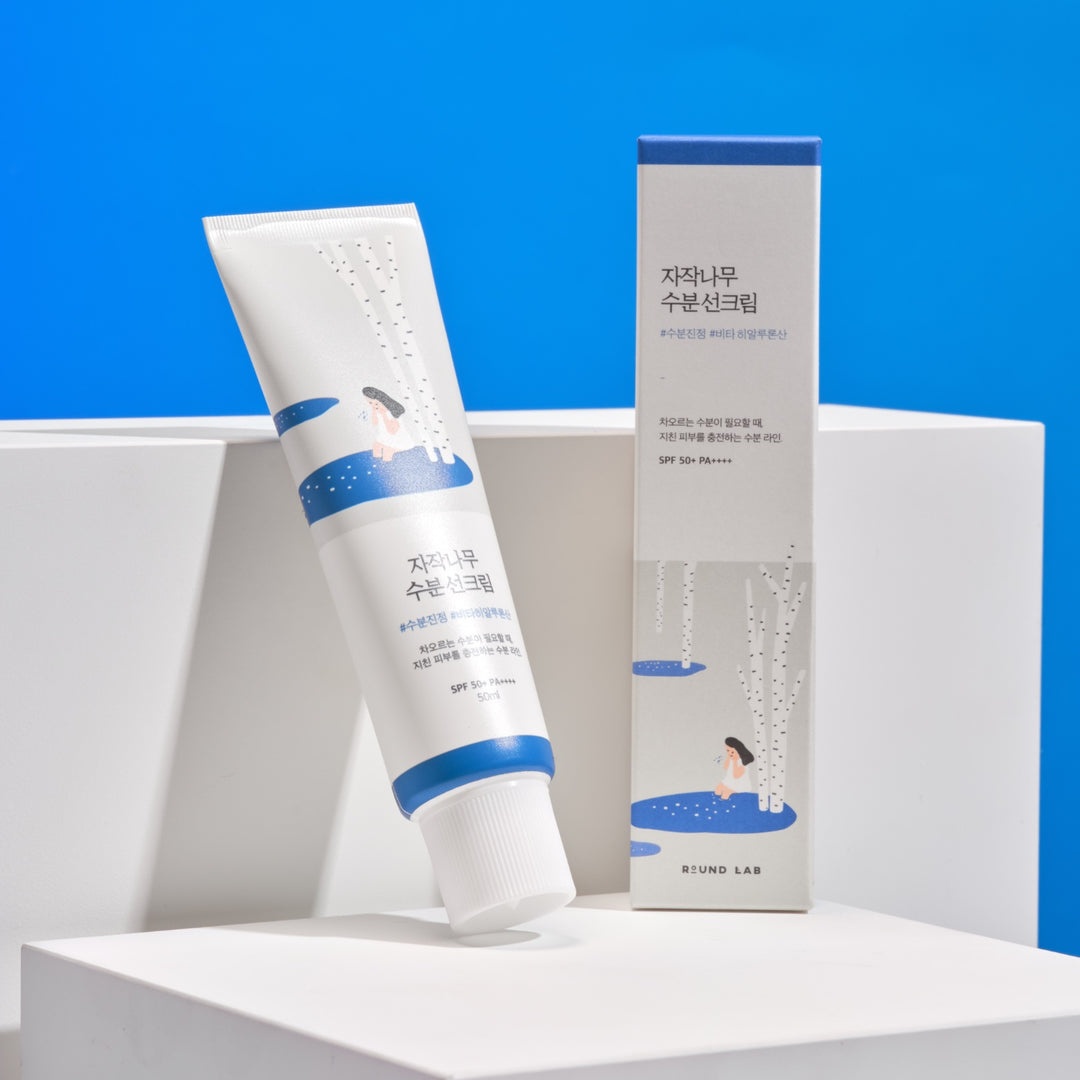 Round Lab, Birch Juice Moisturizing Sun Cream, cremă cu protecție solară, 50 ml - 2 | YEO