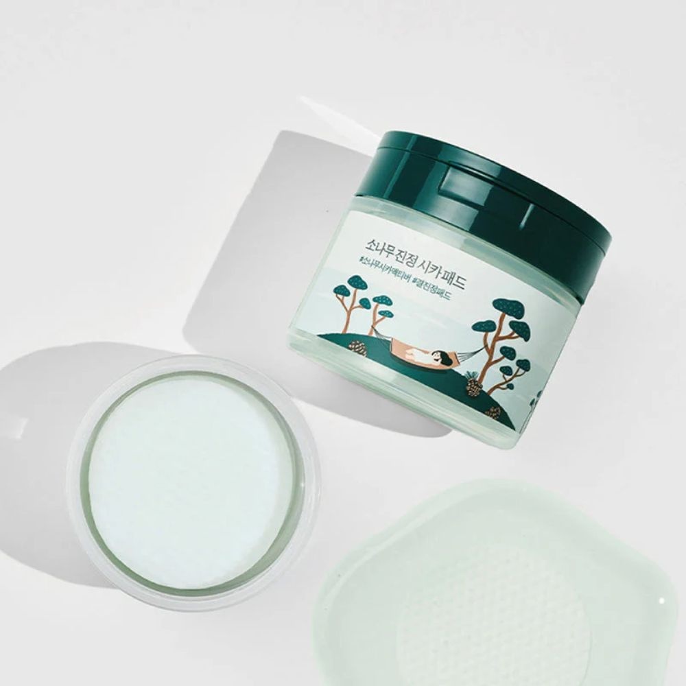Round Lab, Lab Pine Calming Cica Pad, dischete cu efect de calmare, 50 buc