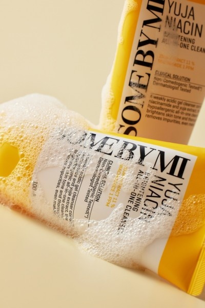 SOMEBYMI, Yuja Niacin Brightening All-in-one Cleanser, gel de curățare, 100 ml - 1 | YEO