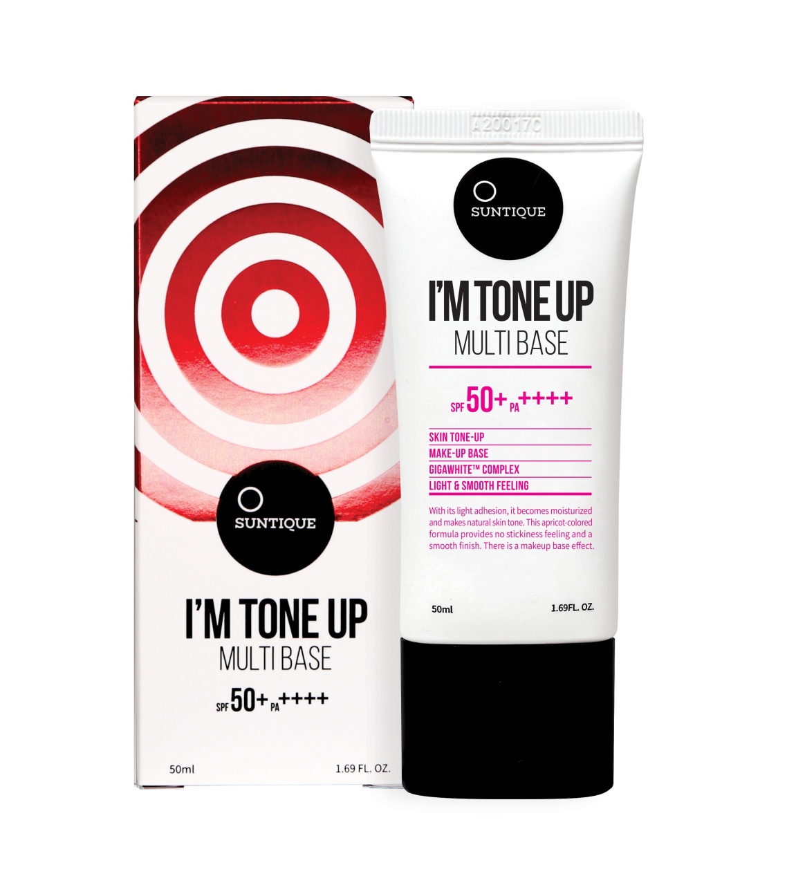 Suntique, I\'M Tone Up Multi Base, cremă cu SPF50+ PA++++ spectru larg, 50 ml - 1 | YEO