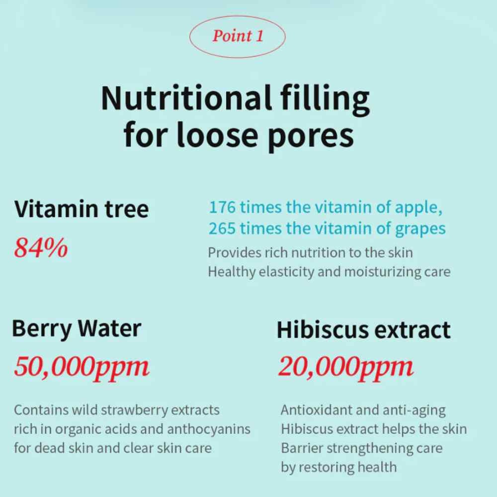TOCOBO, Pore Tightening Facial Toner Vita Berry Pore, toner facial, 150 ml - 3 | YEO