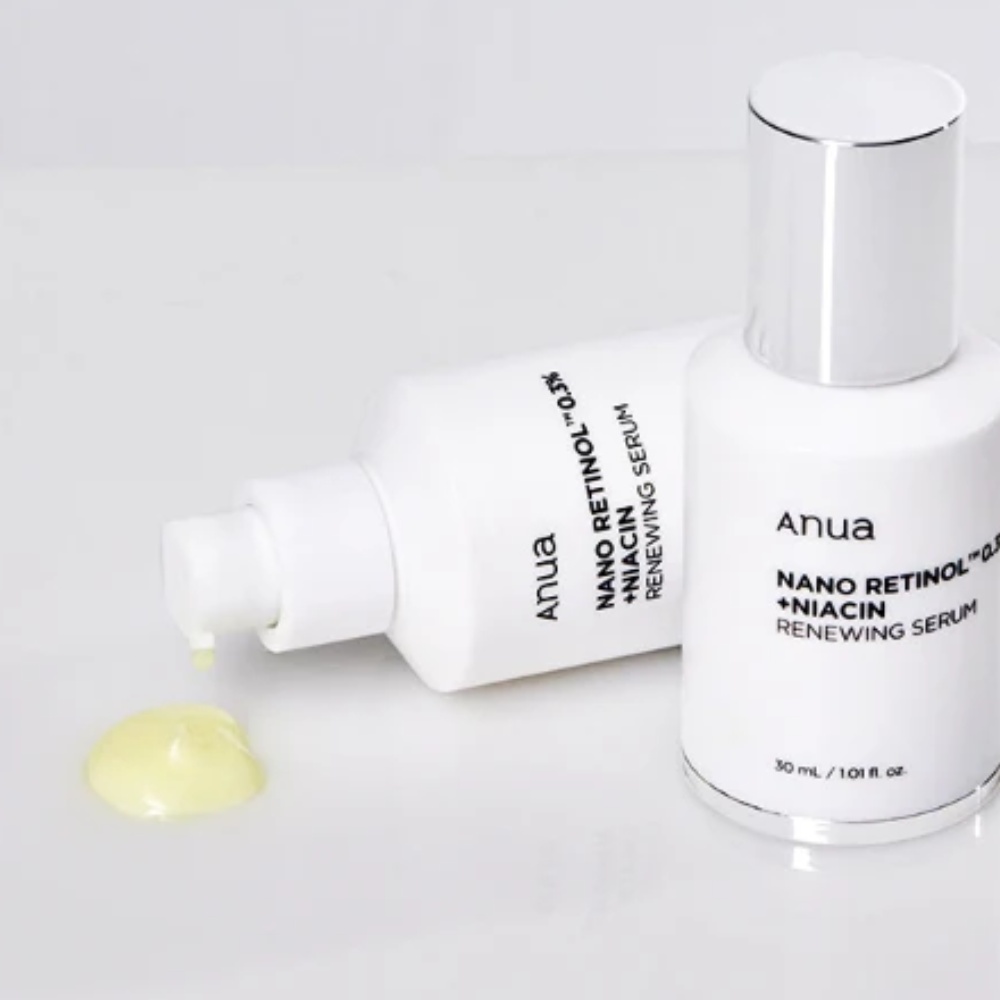 ANUA, Retinol 0.3% + Niacin Renewing Serum, ser cu retinol, 30 ml