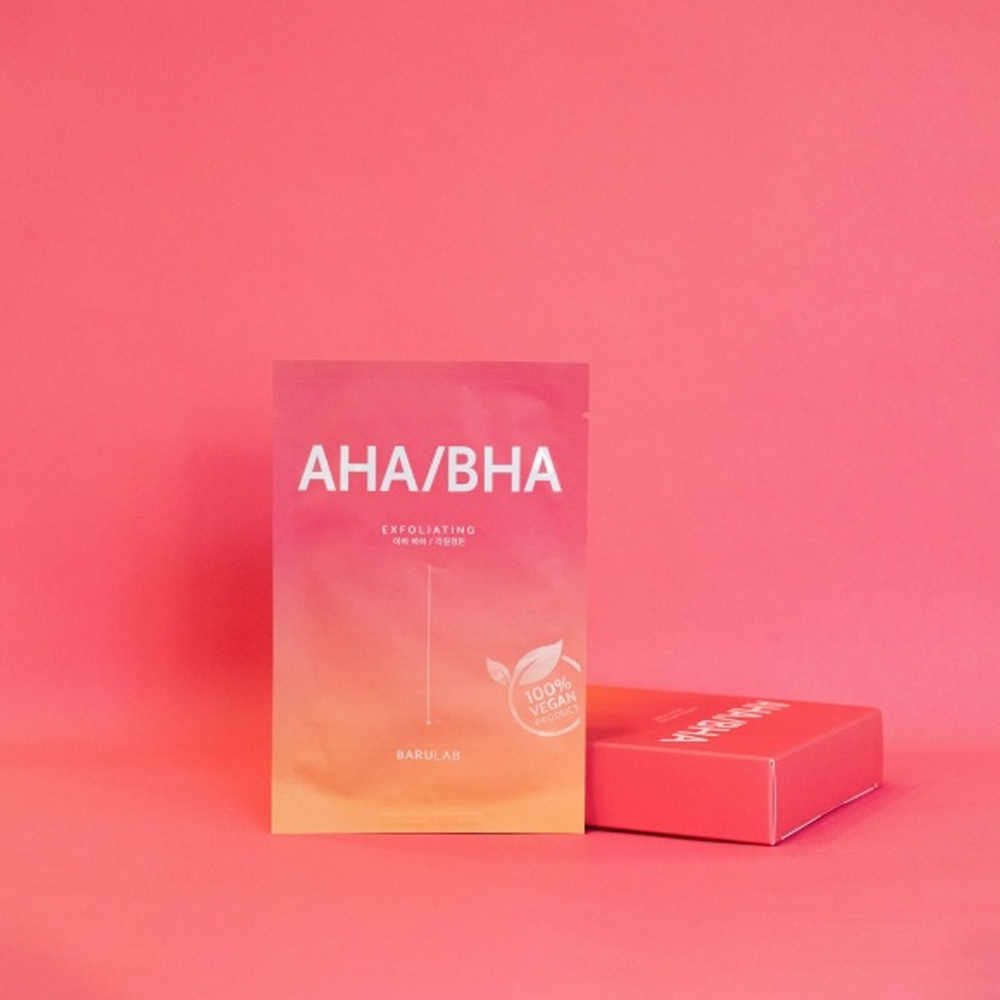 Barulab, The Clean Vegan Mask - AHA/BHA, mască vegană, 23 g - 2 | YEO