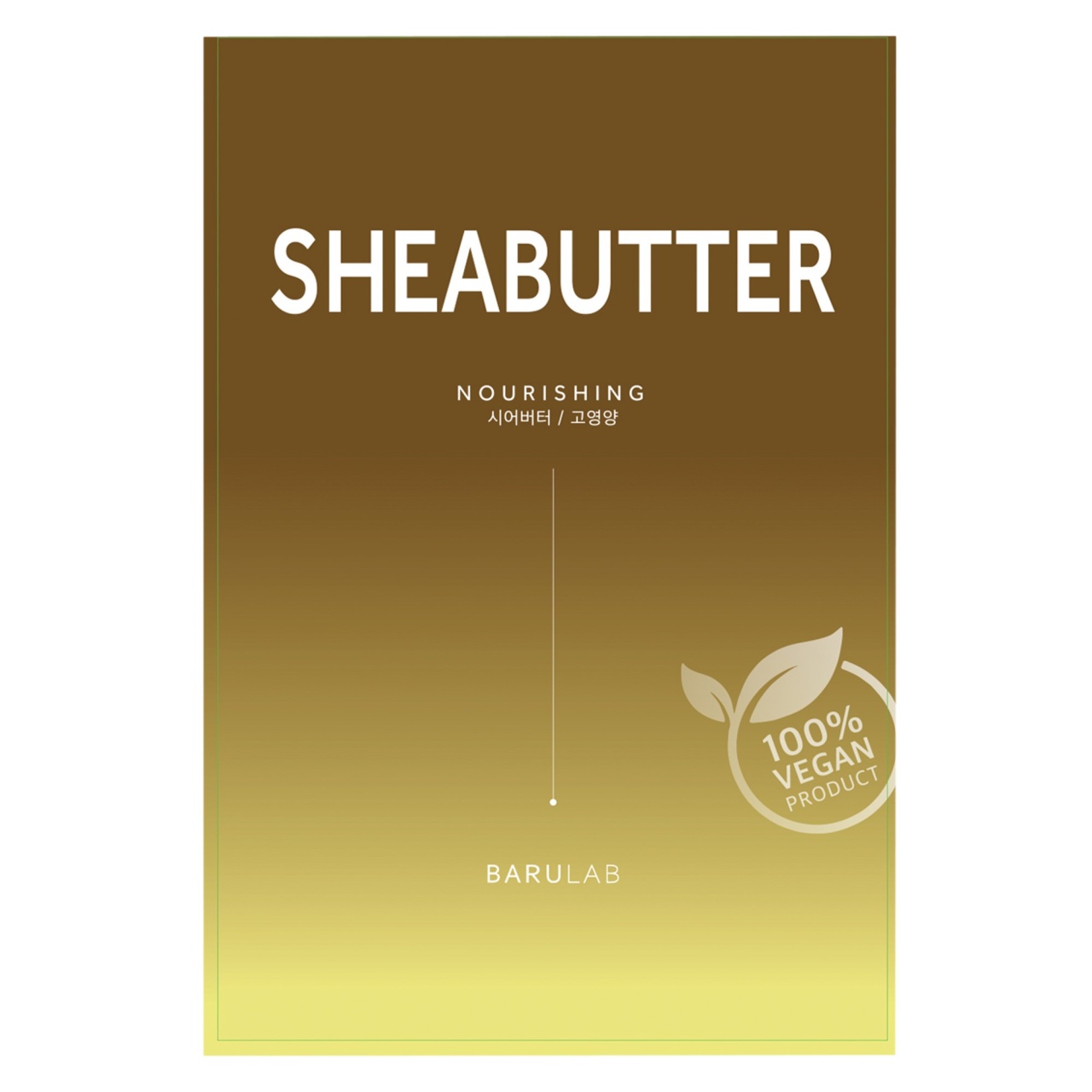 Barulab, The Clean Vegan Mask - Shea Butter, mască vegană, 23 g