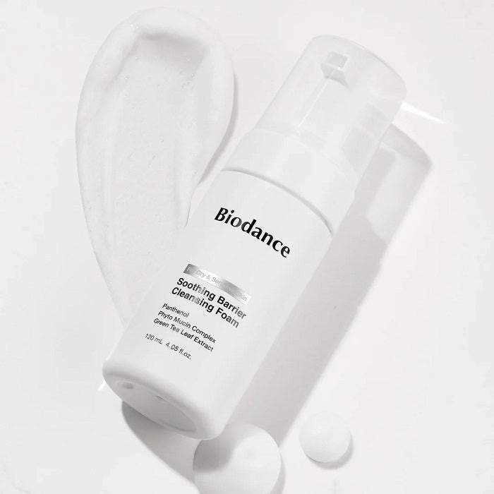 BIODANCE, Soothing Barrier Cleansing Foam, spumă de curățare, barieră liniștitoare, 120 ml
