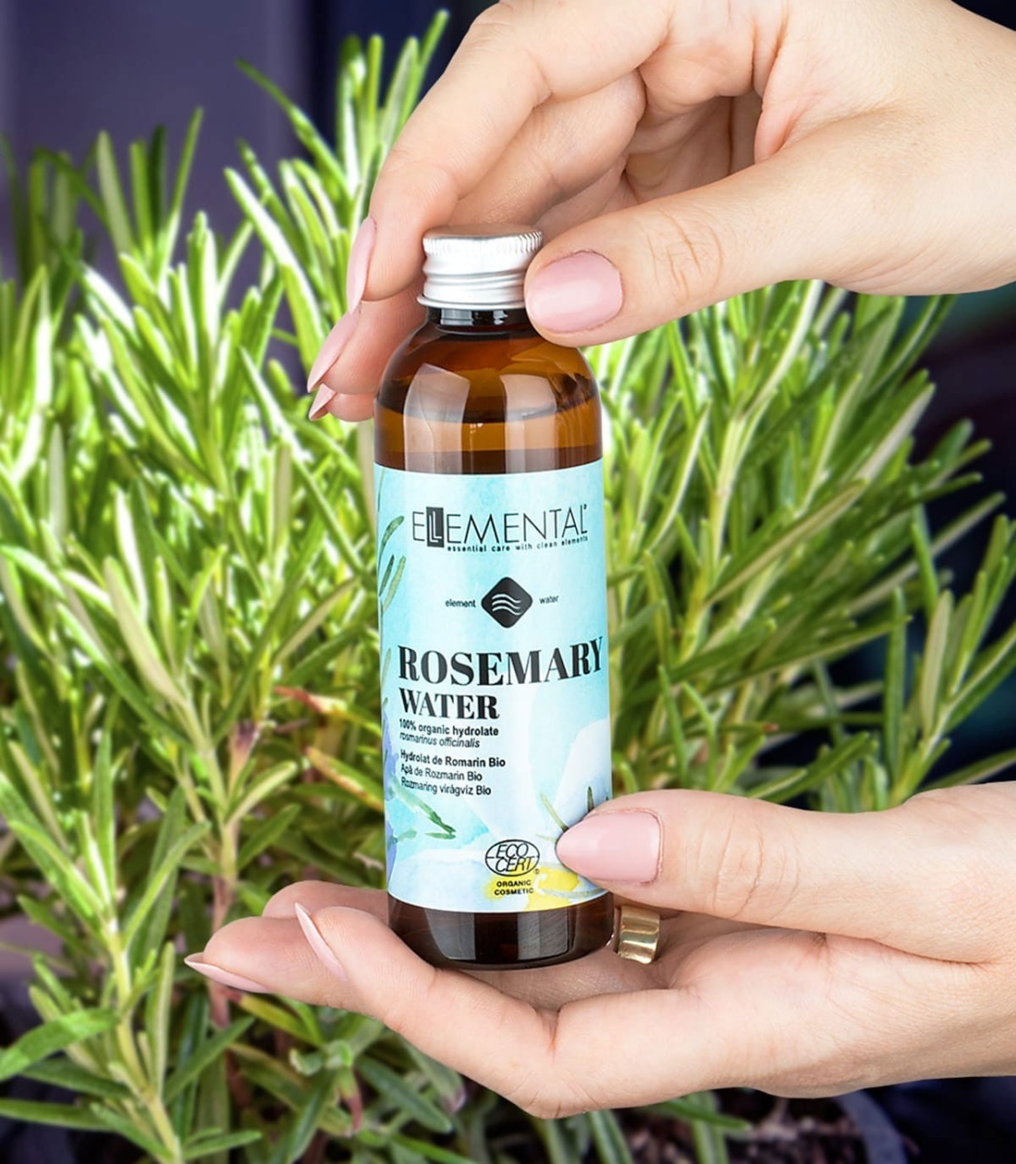 Ellemental, Apă de Rozmarin Bio, 100 ml - 2 | YEO